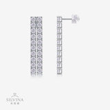 新款S925纯银耳坠小众设计耳环时尚简约风耳钉女