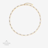 s925银莫桑石太阳花yis风格时尚简单吊坠项链女