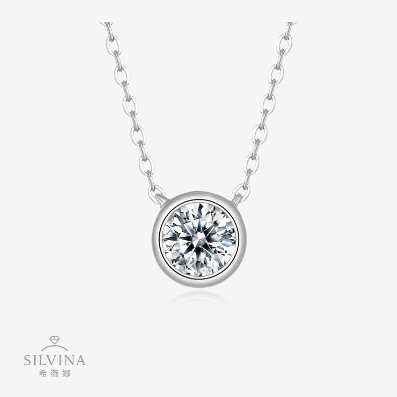 mini包镶项链吊坠锁骨项链多色短款简约气质时尚吊坠女