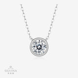 mini包镶项链吊坠锁骨项链多色短款简约气质时尚吊坠女