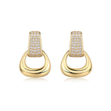 莫桑石耳环银饰品S925银石新款耳坠耳环时尚