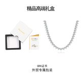 巴洛克925纯银网球项链单排时尚轻奢高级嘻哈款项链女