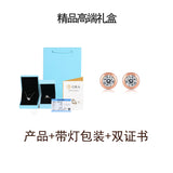 玫瑰金925纯银莫桑石单颗耳钉感知泡泡50分耳环轻奢时尚耳饰