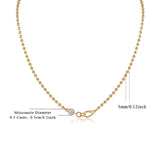 S925银叠戴项链莫桑石锁骨项链金色项链