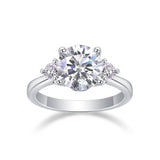 戒子新款S925银豪镶排戒莫桑石戒指