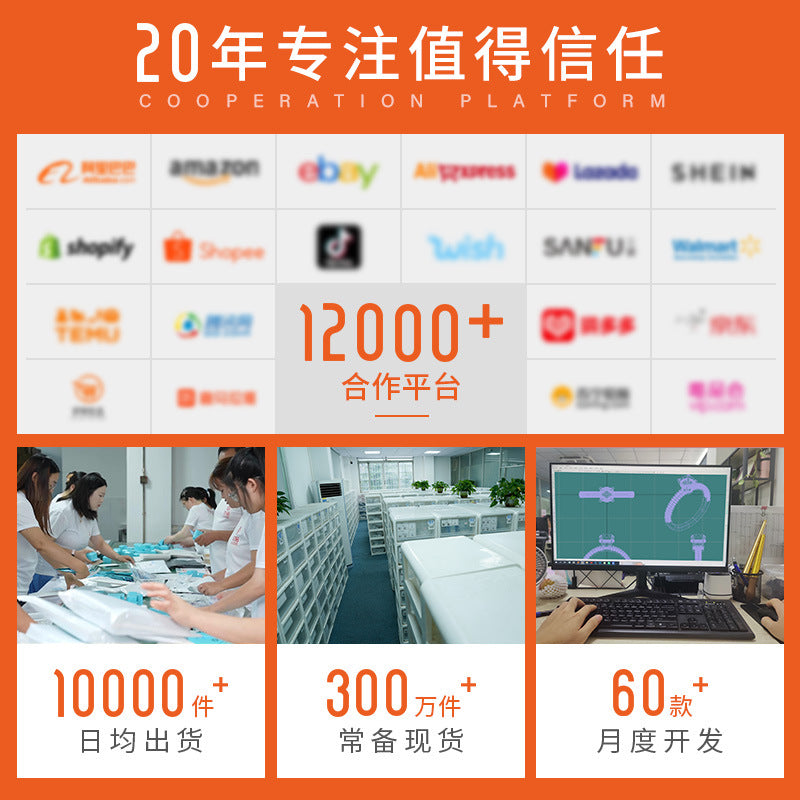 S925纯银满圈戒指圆形蓝宝石戒指小众轻奢纯银戒指