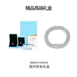 跨境亚马逊夸张嘻哈双排手链电镀加厚S925纯银莫桑石男女古巴手链