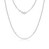 男女百搭单链925纯银项链简约小众项链鏈子百搭素链