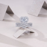 新款S925纯银镶嵌莫桑石灵蛇心形指环小众轻奢戒指女