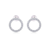 纯银时尚轻奢经典四爪耳钉男生女生日常穿戴聚会生日礼物耳饰