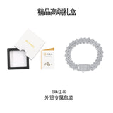 跨境亚马逊夸张嘻哈双排手链电镀加厚S925纯银莫桑石男女古巴手链