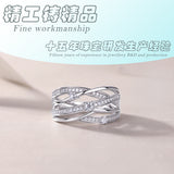 热销流苏S925银电镀18k白金莫桑钻