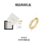 小香风首饰925纯银电镀18K黄金D色莫桑石首饰