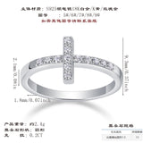 新款时尚轻奢指环 S925纯银流苏公主精工婚戒小众