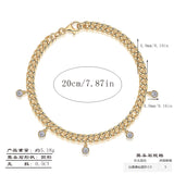 轻奢小众精致手链流苏金色纯银D色莫桑石菜花链条