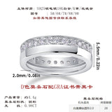 新款时尚轻奢指环 S925纯银流苏公主精工婚戒小众