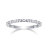 戒子新款S925银豪镶排戒莫桑石戒指