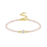 少女新款时尚多彩不褪色精致感百搭轻奢小众个性串珠手链女