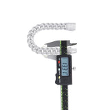 嘻哈纯银满镶古巴链 S925银莫桑石男士手链首饰