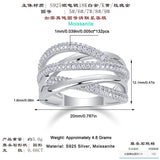 新款时尚轻奢指环 S925纯银流苏公主精工婚戒小众