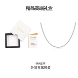 货源休闲网球链霖琅女嘻哈网球链双排满镶网球项链