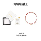 双层叠戴夜光女单珠项圈转运手工编织时尚轻奢项链吊坠