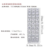 新款银饰品S925银戒指莫桑石女戒