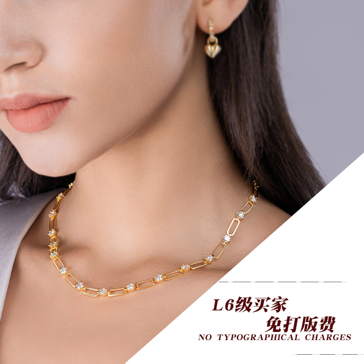 s925银莫桑石太阳花yis风格时尚简单吊坠项链女