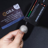 美式街头满镶莫桑石土豪夸张嘻哈风说唱rapper男士戒指