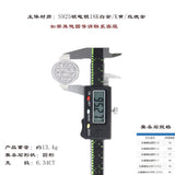 嘻哈男士戒指莫桑石镶嵌925银大号男戒嘻哈潮男饰品