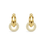 新款S925纯银莫桑石耳钉复古时尚百搭耳环耳饰品女