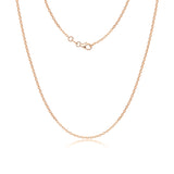 男女百搭单链925纯银项链简约小众项链鏈子百搭素链