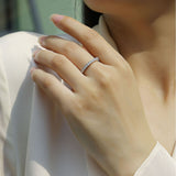 S925纯银镶嵌指环奢华满镶简约优雅个性小众设计款