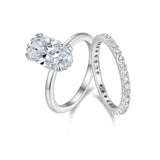 蛋形组合闭口叠戴指时尚流苏风定制OEM/ODM婚戒套戒