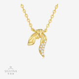 莫桑石吊坠项链甜美简约百搭小巧设计感冷淡风女锁骨链