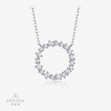 纯银饰品项链学生百搭礼物锁骨链女颈链吊坠女